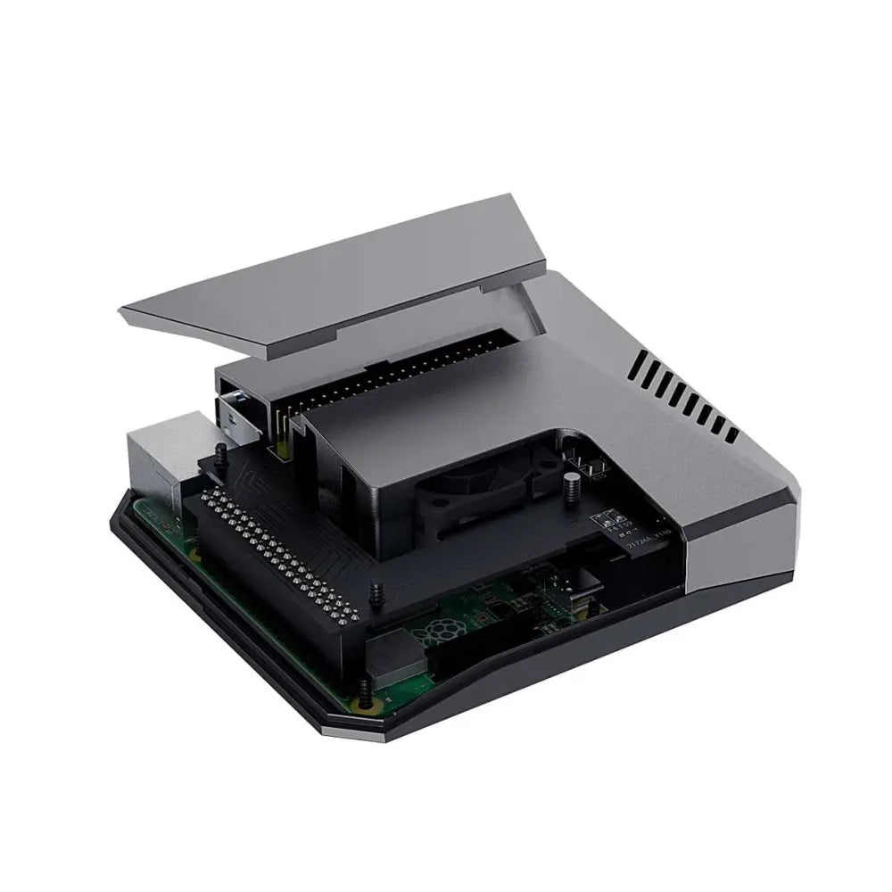 Argon ONE V2 Case für Raspberry Pi 4, Alu, schwarz