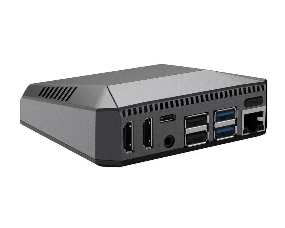 Argon ONE V2 Case für Raspberry Pi 4, Alu, schwarz