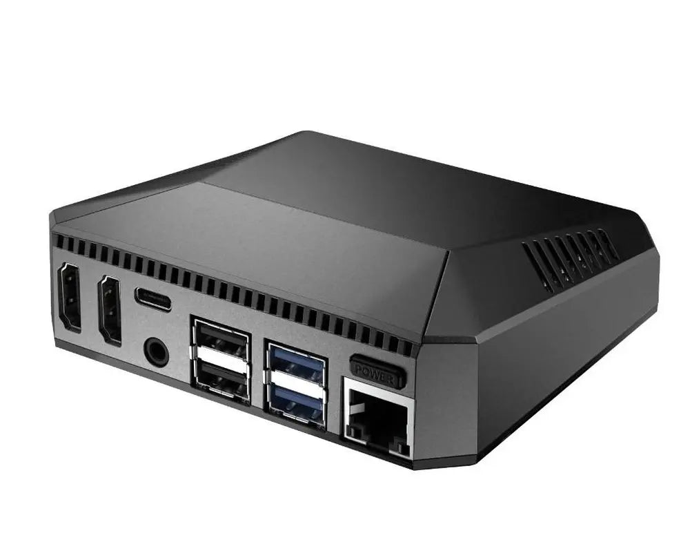Argon ONE V2 Case für Raspberry Pi 4, Alu, schwarz