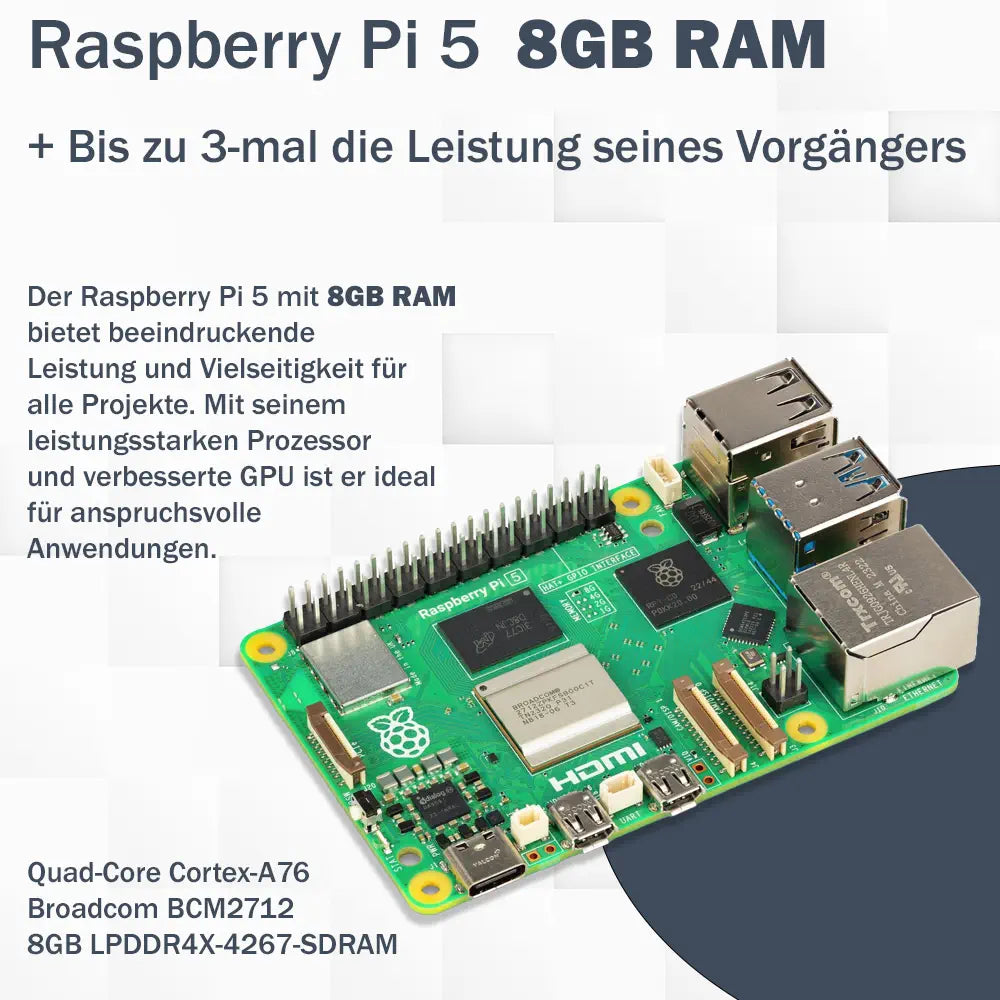 Smarthomezentrale ioBroker Raspberry Pi 5 Argon NEO 5 M.2 NVME SSD