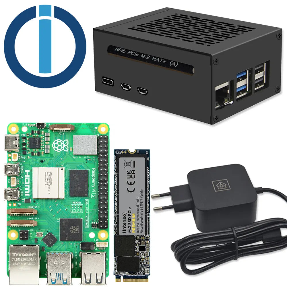 Smarthomezentrale ioBroker Raspberry Pi 5 Argon NEO 5 M.2 NVME SSD