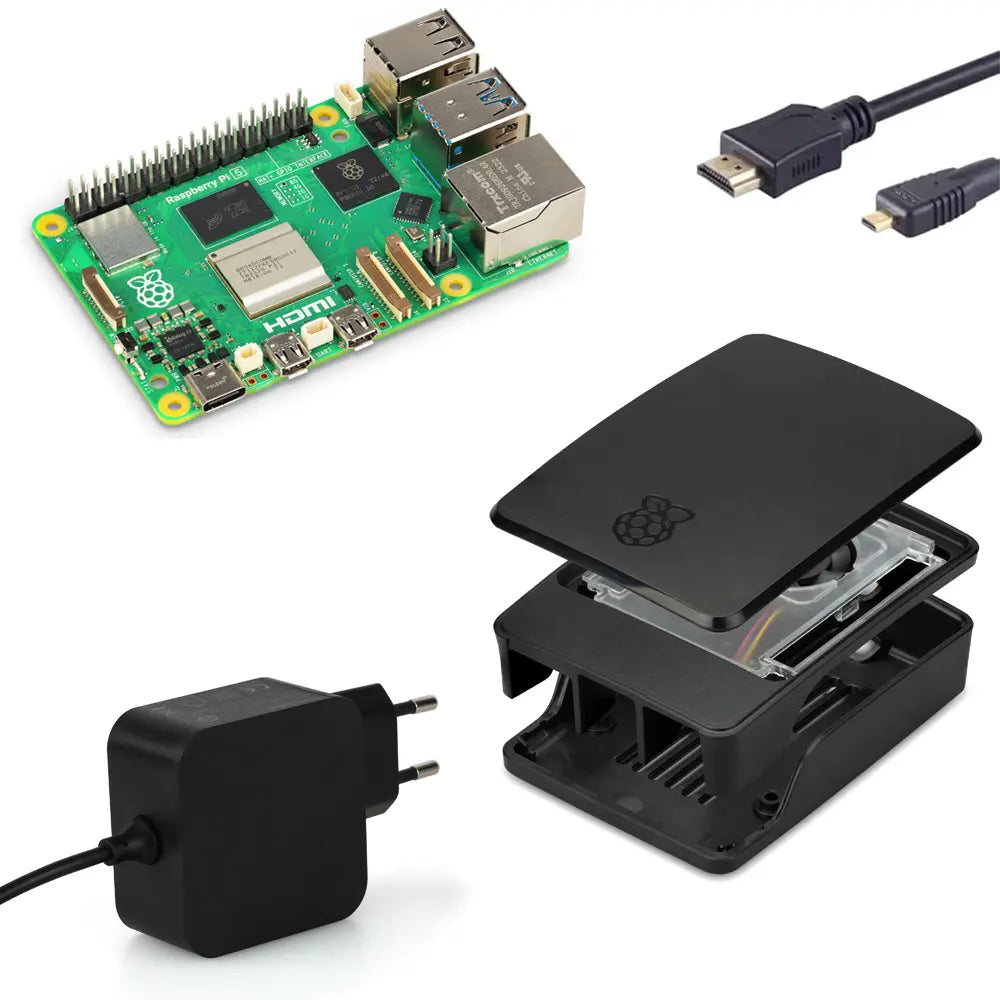 Raspberry Pi 5 Desktop-Starter-Kit schwarz