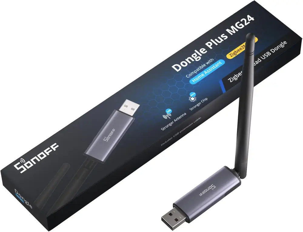 Sonoff Dongle Plus MG24, ZigBee/Thread USB Dongle für Home Assistant, openHAB, Zigbee2MQTT