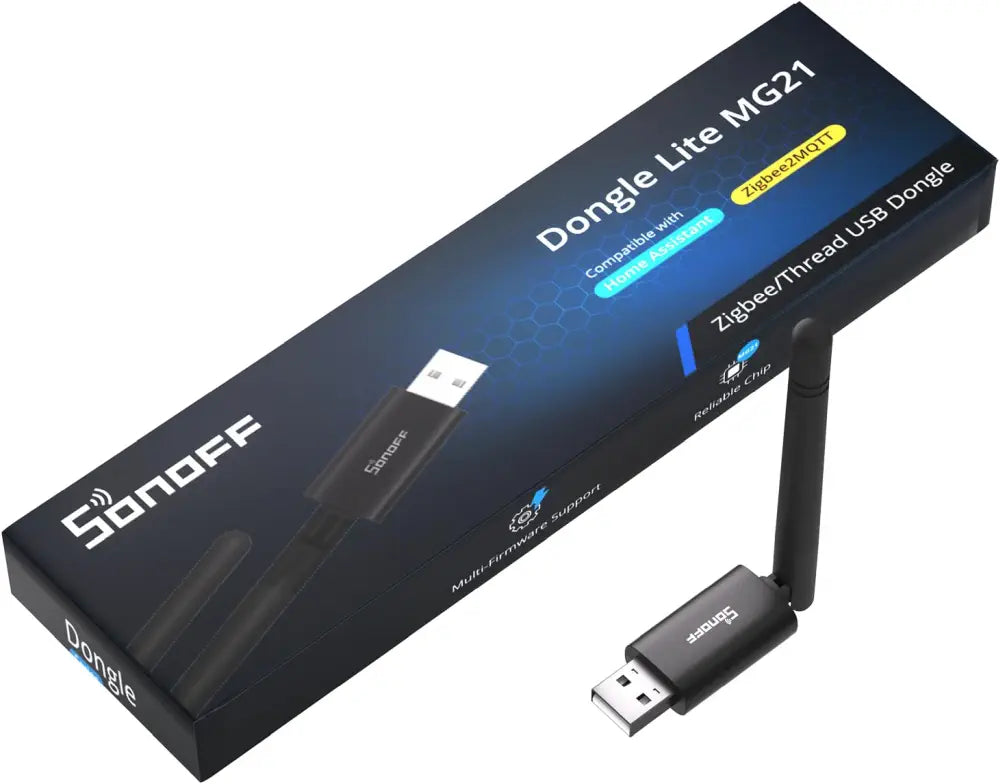 SONOFF Zigbee 3.0 & Thread Dongle Lite (EFR32MG21) | USB-Stick-Koordinator für Home Assistant & Zigbee2MQTT