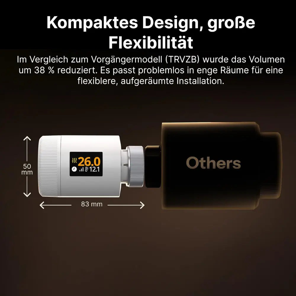 SONOFF TRV Gen2 Zigbee-Thermostatventil für Heizkörper | TRV-ZBT