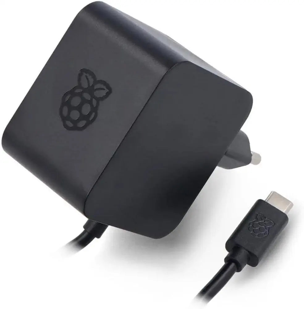 Raspberry Pi 27W USB-C Power Supply, Netzteil, schwarz