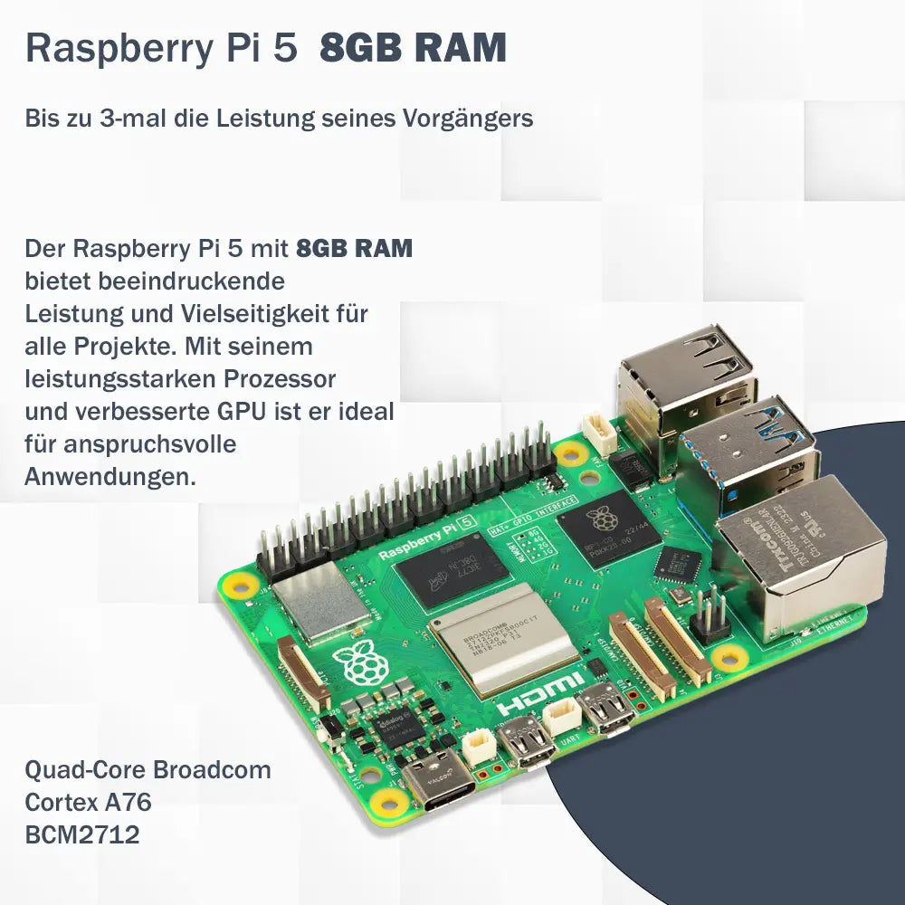 Raspberry Pi 5 PCIe M.2 NVMe - Kit