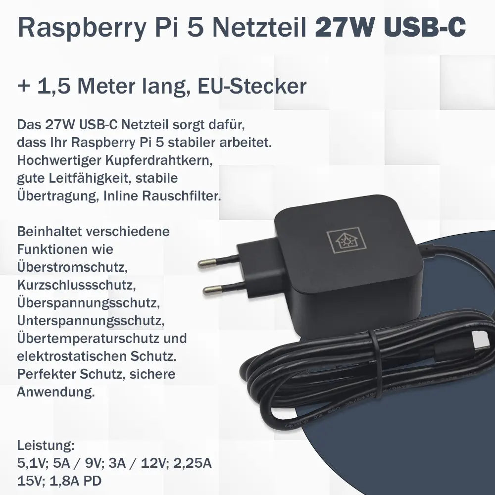 Smarthomezentrale ioBroker Raspberry Pi 5 Argon NEO 5 M.2 NVME SSD