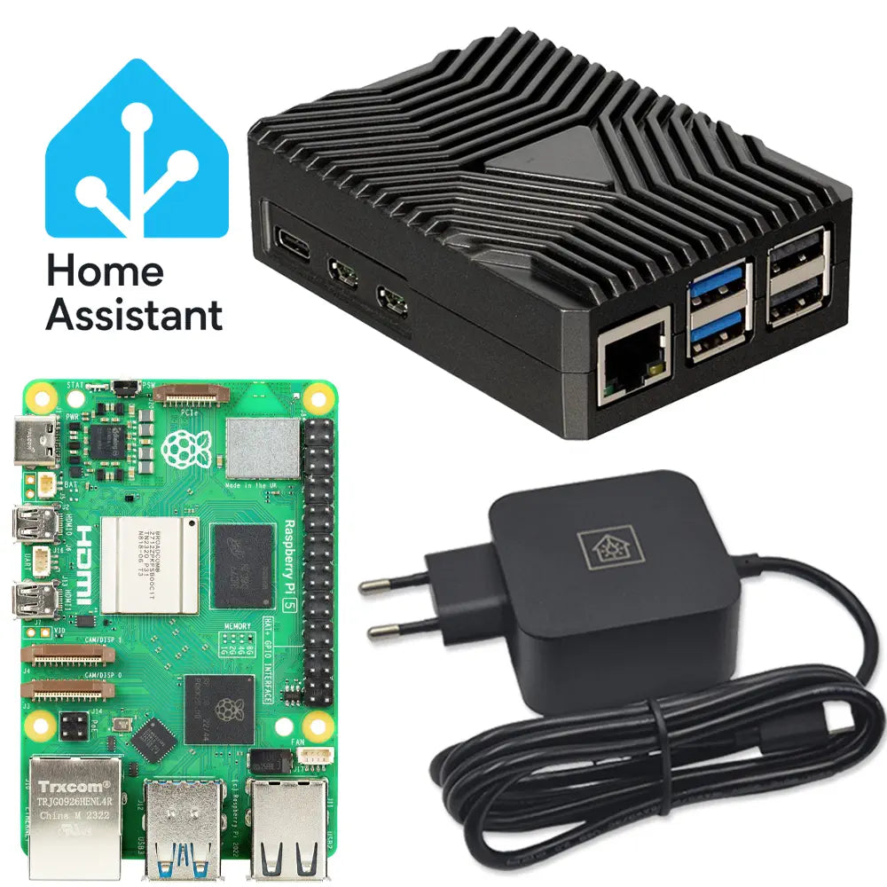 Smarthomezentrale Home Assistant Raspberry Pi 5 auf SD-Karte