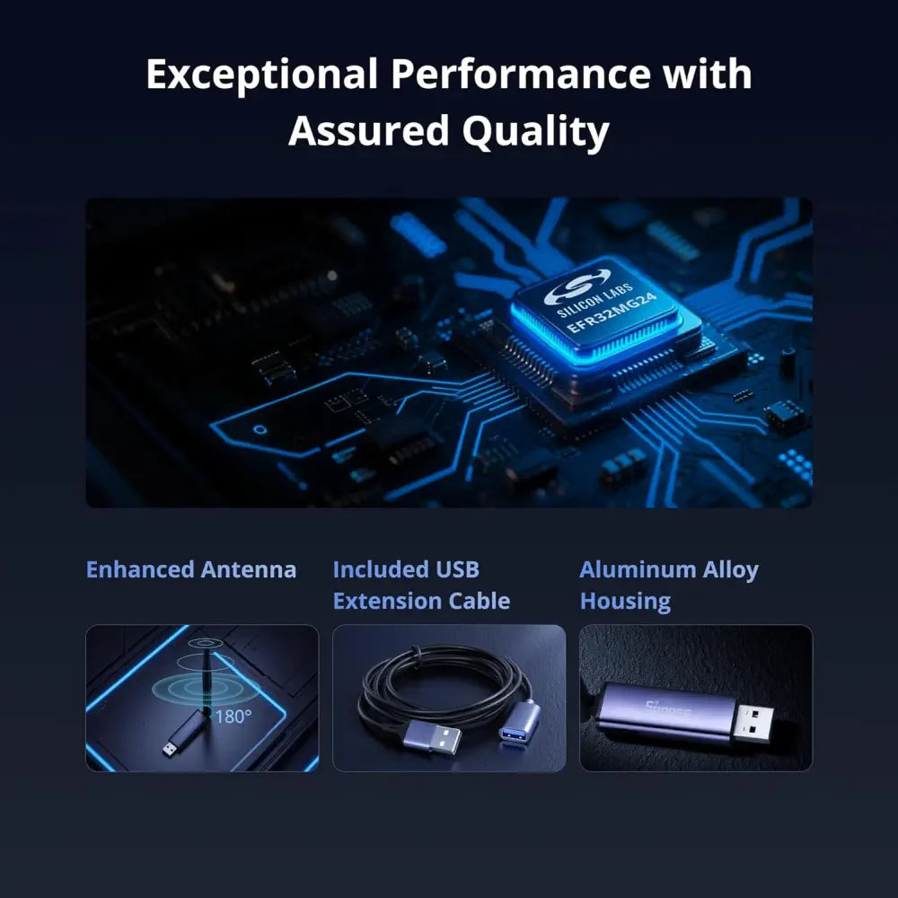 Sonoff Dongle Plus MG24, ZigBee/Thread USB Dongle für Home Assistant, openHAB, Zigbee2MQTT